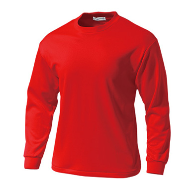 P-175 タフドライ長袖Tシャツ wundou