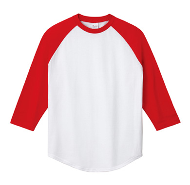 00138-RBB ラグランベースボールＴシャツ Printstar