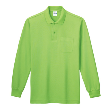 00169-VLP T/C長袖ポロシャツ（ポケット付） Printstar