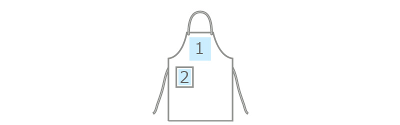 プリント位置参考図